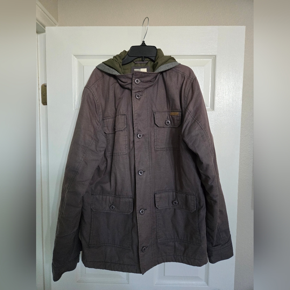 O'Neill Green Military Field Jacket Weather-Resistant